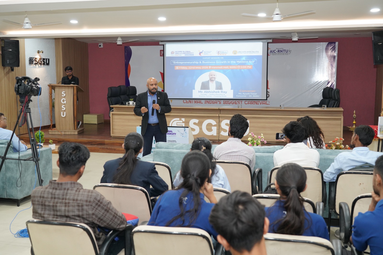 SGSU Hosts Special Session on Entrepreneurship and Modern Business Growth