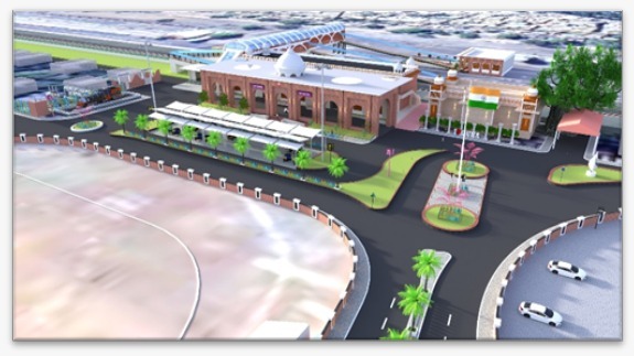 Guna railway station undergoing transformation under Amrit Bharat Station Scheme Guna railway station undergoing transformation under Amrit Bharat Station Scheme