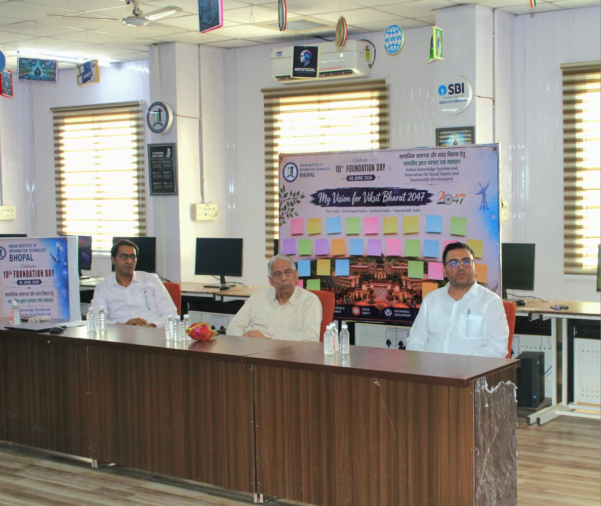IIIT Bhopal Celebrates 10th Foundation Day with Academic and Cultural Fervour