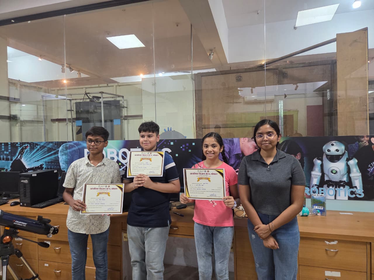 Hands-On Science Workshop Successfully Held at Innovation Hub Bhopal for Students Hands-On Science Workshop Successfully Held at Innovation Hub Bhopal for Students