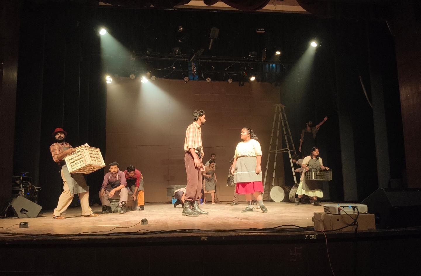 Brecht’s The Caucasian Chalk Circle Staged at Bhopal’s Ravindra Bhavan