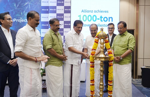 Allianz CSR Project Crosses 1,000-Ton Plastic Recovery Milestone