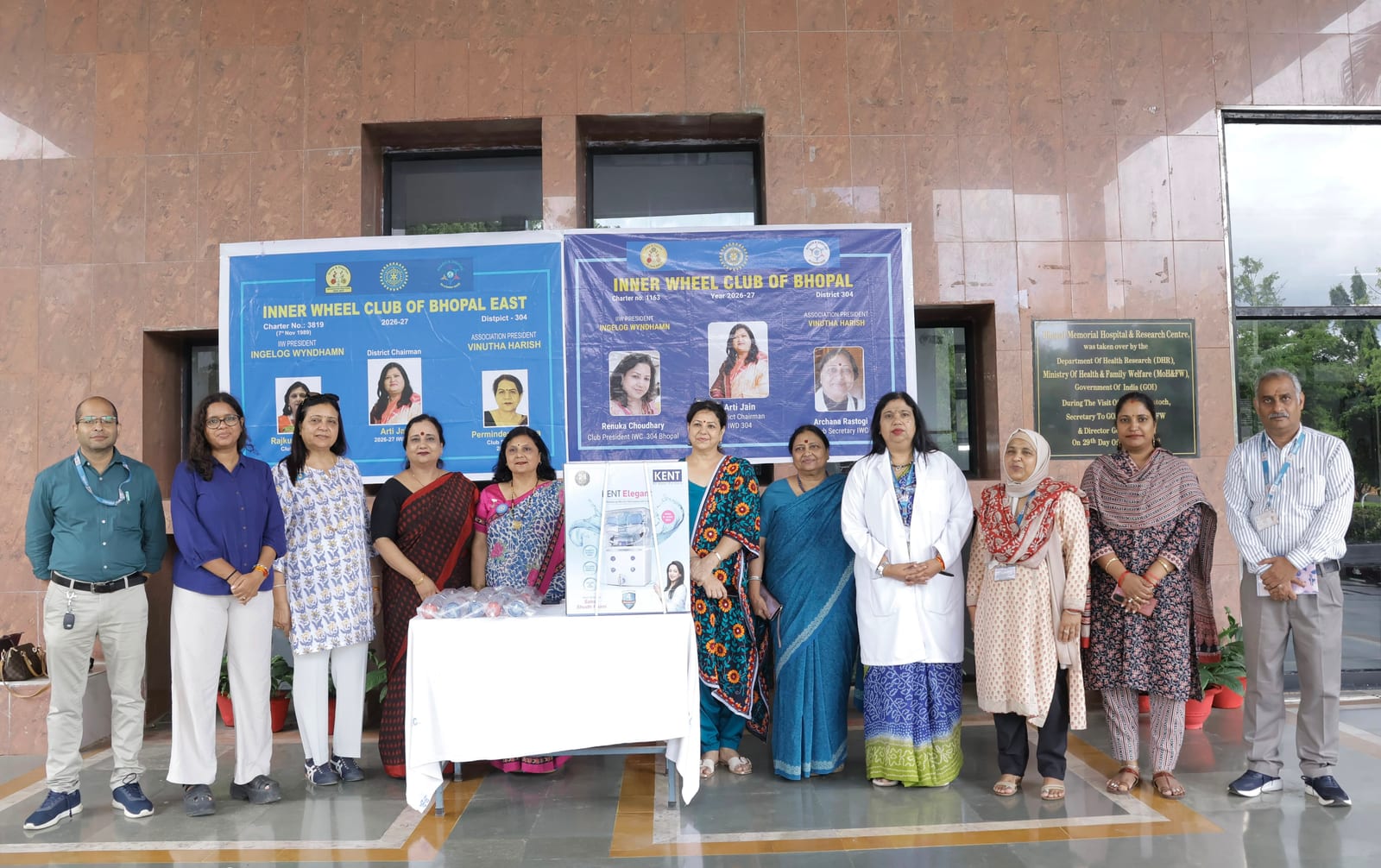 Inner Wheel clubs donate dialysis kits to BMHRC dialysis ward