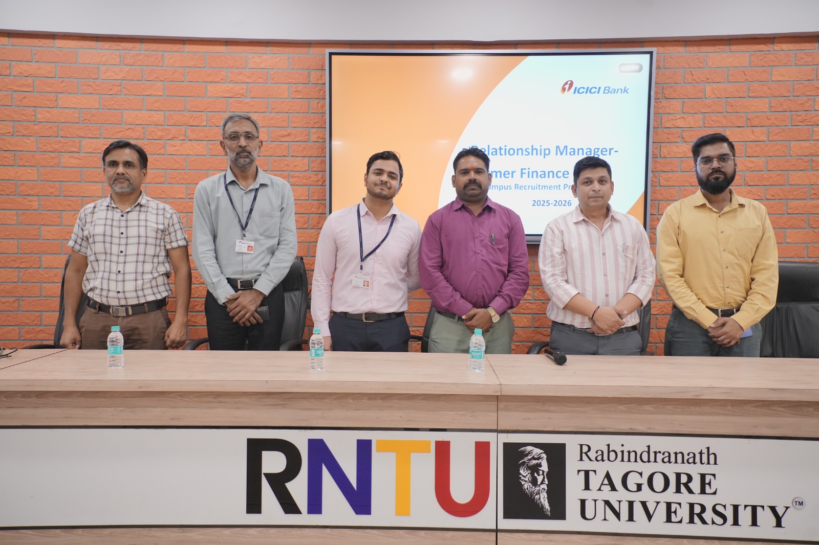 Four RNTU agriculture students secure campus placements with ICICI Bank Four RNTU agriculture students secure campus placements with ICICI Bank