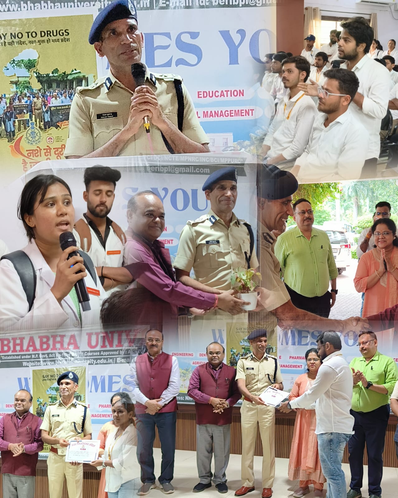 Bhabha University hosts de-addiction drive, students urged to choose careers