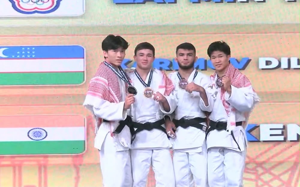 SAI CRC Bhopal’s Kentu Lap Wins Judo Bronze in Jordan