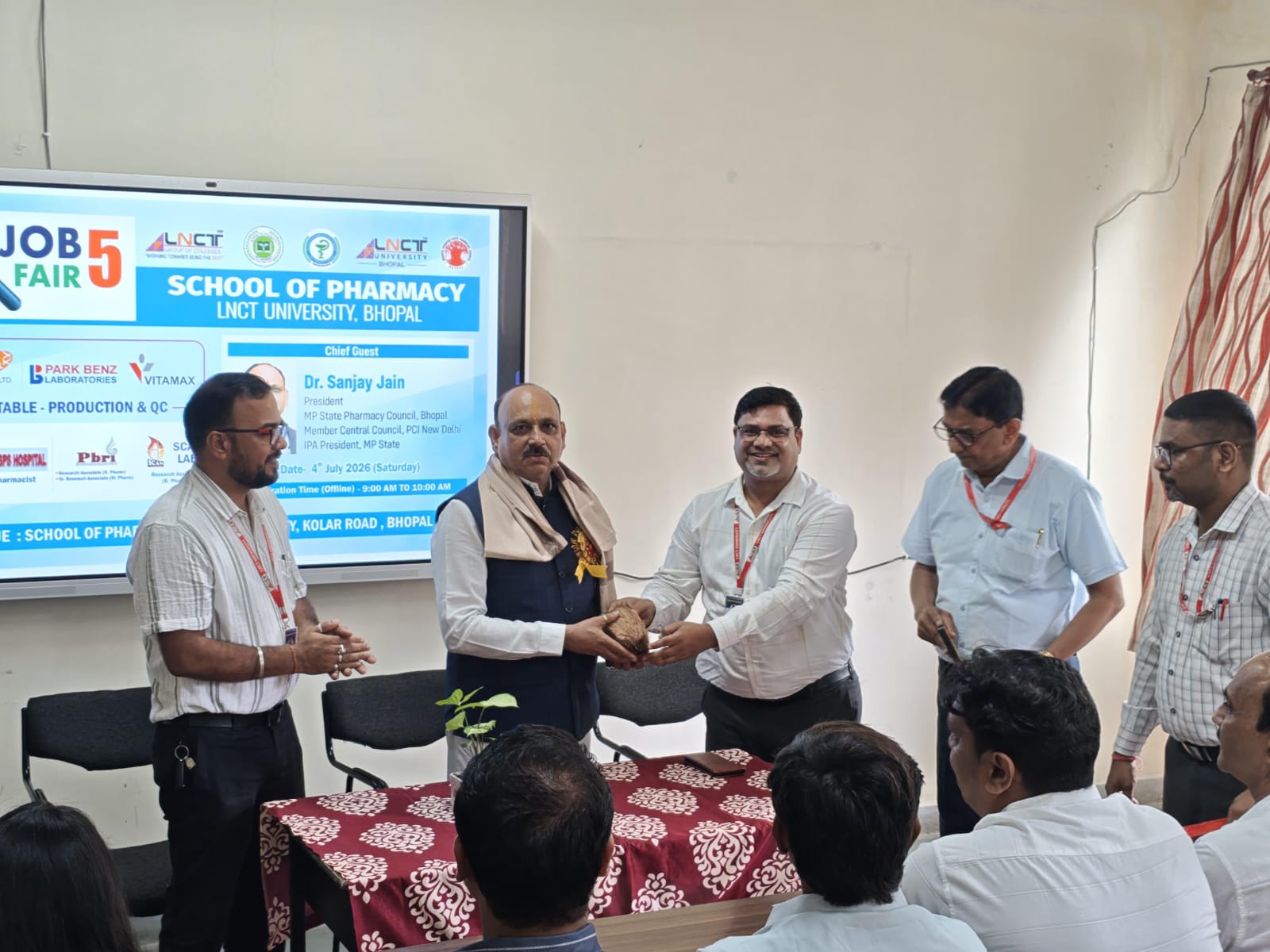 Over 125 Students Attend LNCT University Job Fair-5 in Bhopal