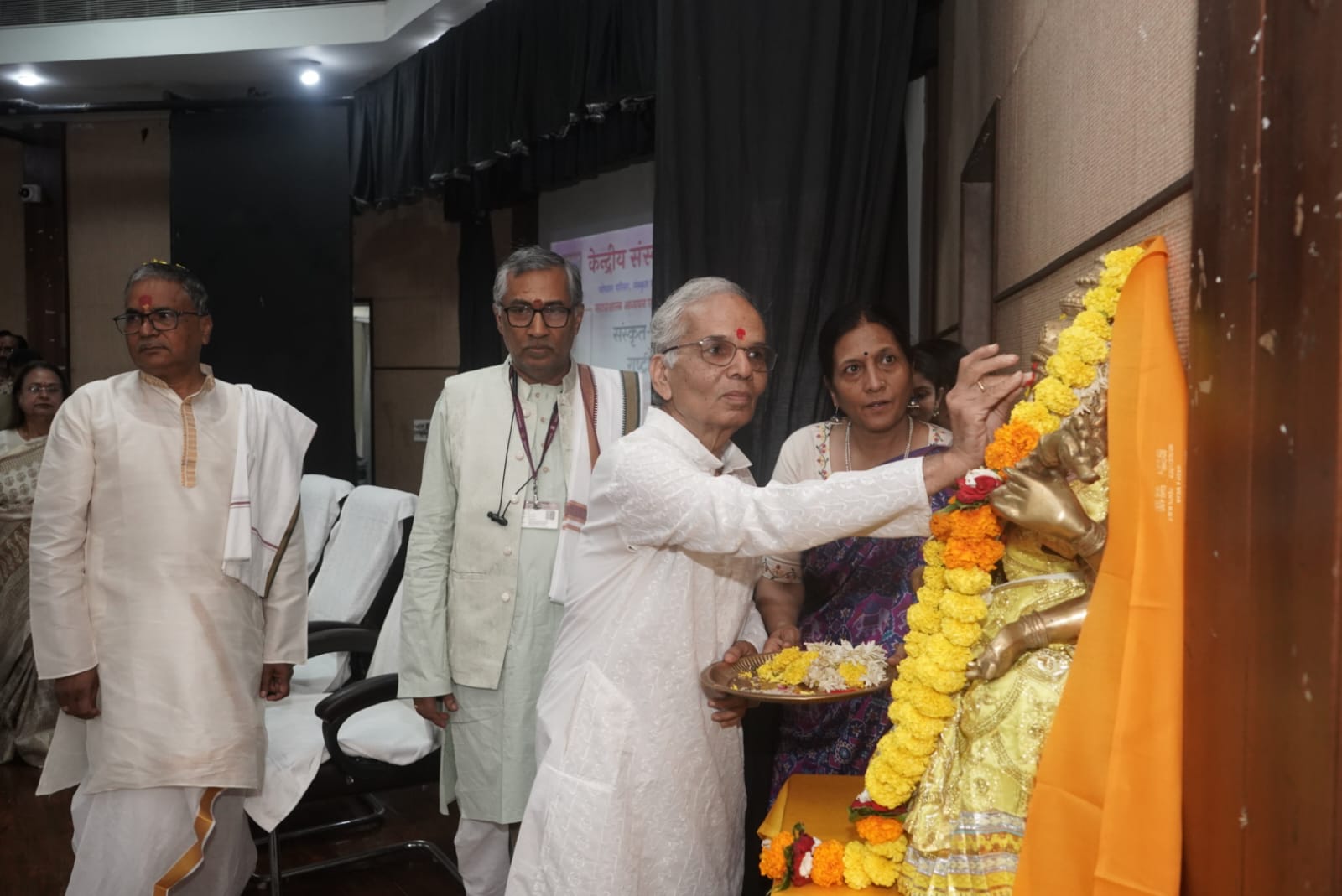 Professor Tripathi Addresses National Sanskrit Drama Direction Workshop in Bhopal