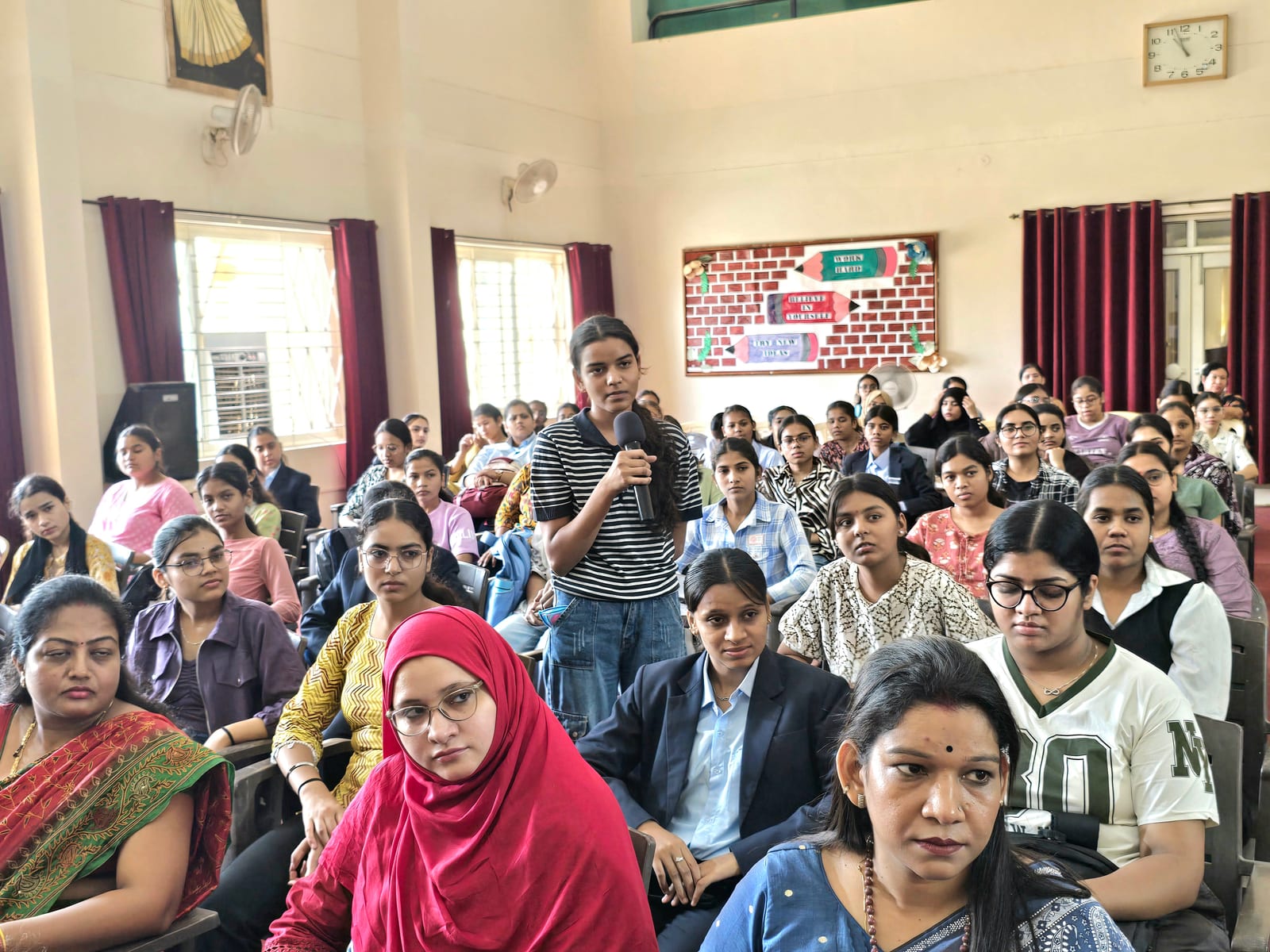 Inspirational Sessions Held on Second Day of College Induction Programme