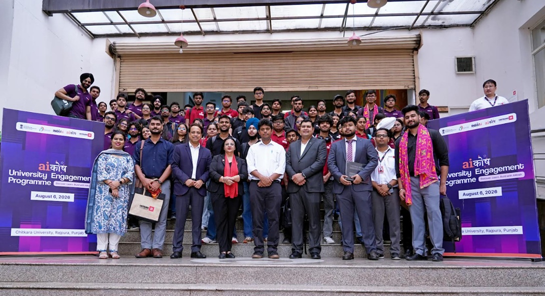 Chitkara University Hosts AIKosh IndiaAI Student Engagement Programme Chitkara University Hosts AIKosh IndiaAI Student Engagement Programme