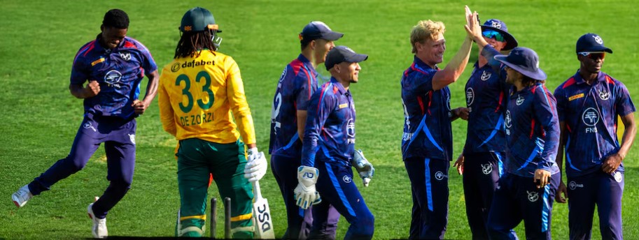 Namibia stun South Africa with memorable upset victory in cricket clash