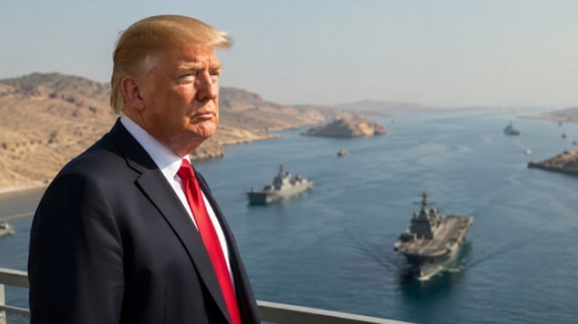 Iran retaliates after US strike on launchers near Hormuz Strait