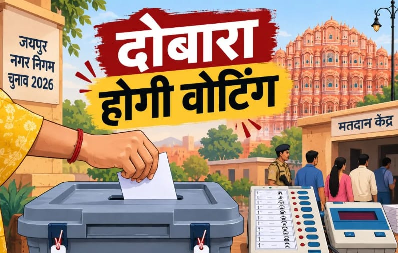 Jaipur Ward 62 Booth Set for Repolling Jaipur Ward 62 Booth Set for Repolling