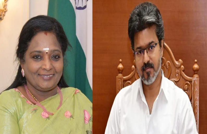 Tamilisai Questions Vijay’s UK Trip Over Investment Tamilisai Questions Vijay’s UK Trip Over Investment