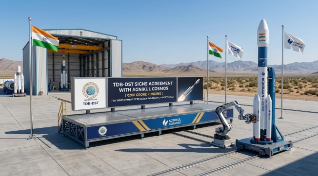 TDB Grants Rs 200 Crore Support to Agnikul Cosmos Project