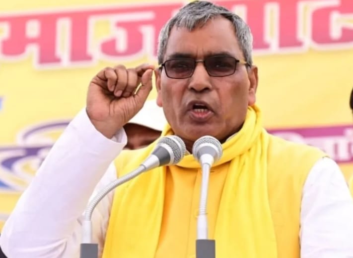 OP Rajbhar Targets Akhilesh Over PDA Rath Yatra