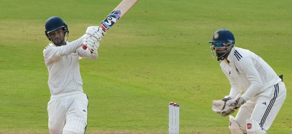 Vaibhav’s teammate Kumar Kushagra hits century in Duleep Trophy final