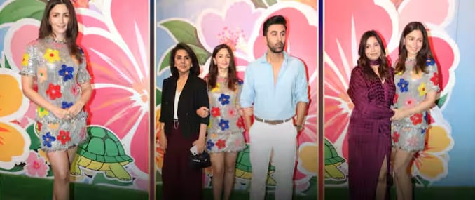 Alia shines at Don’t Be Shy screening as family supports Alia shines at Don’t Be Shy screening as family supports