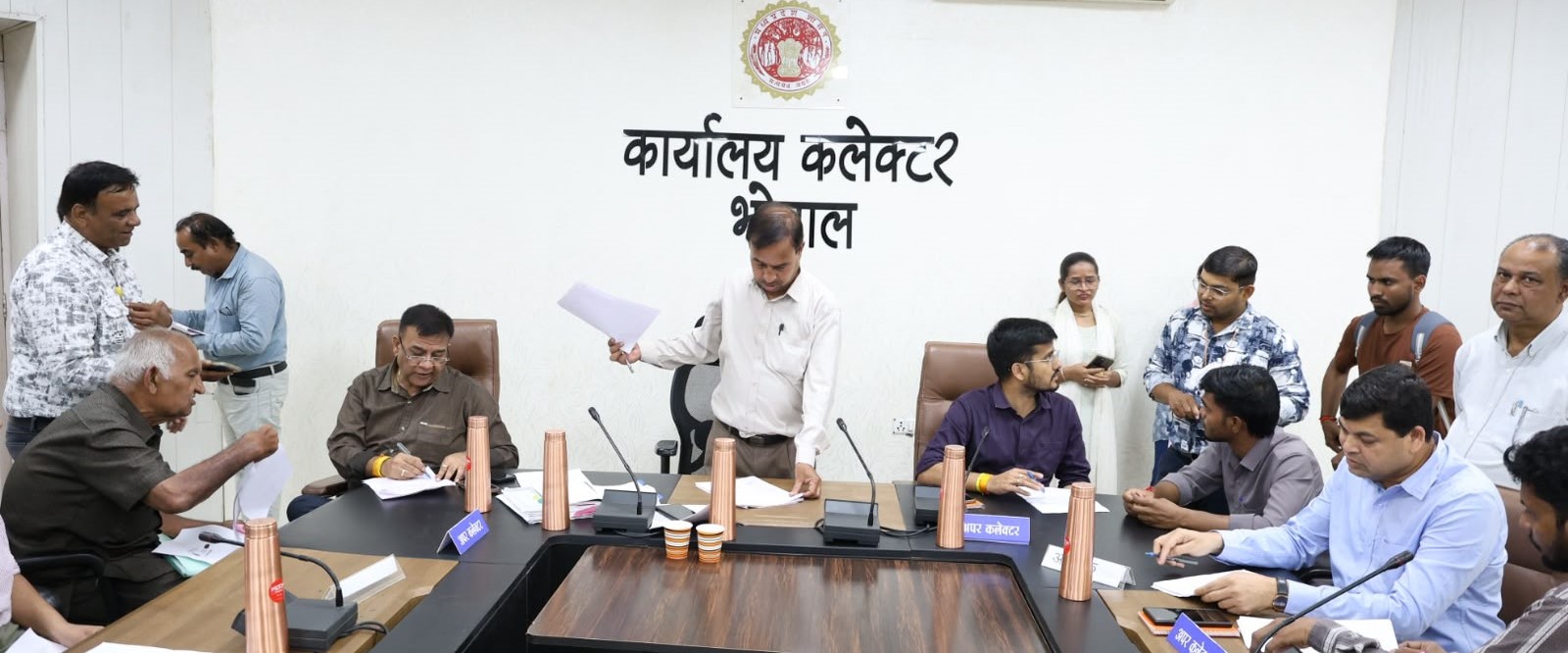 Officials Hear Grievances of 153 Applicants at District Public Hearing Officials Hear Grievances of 153 Applicants at District Public Hearing