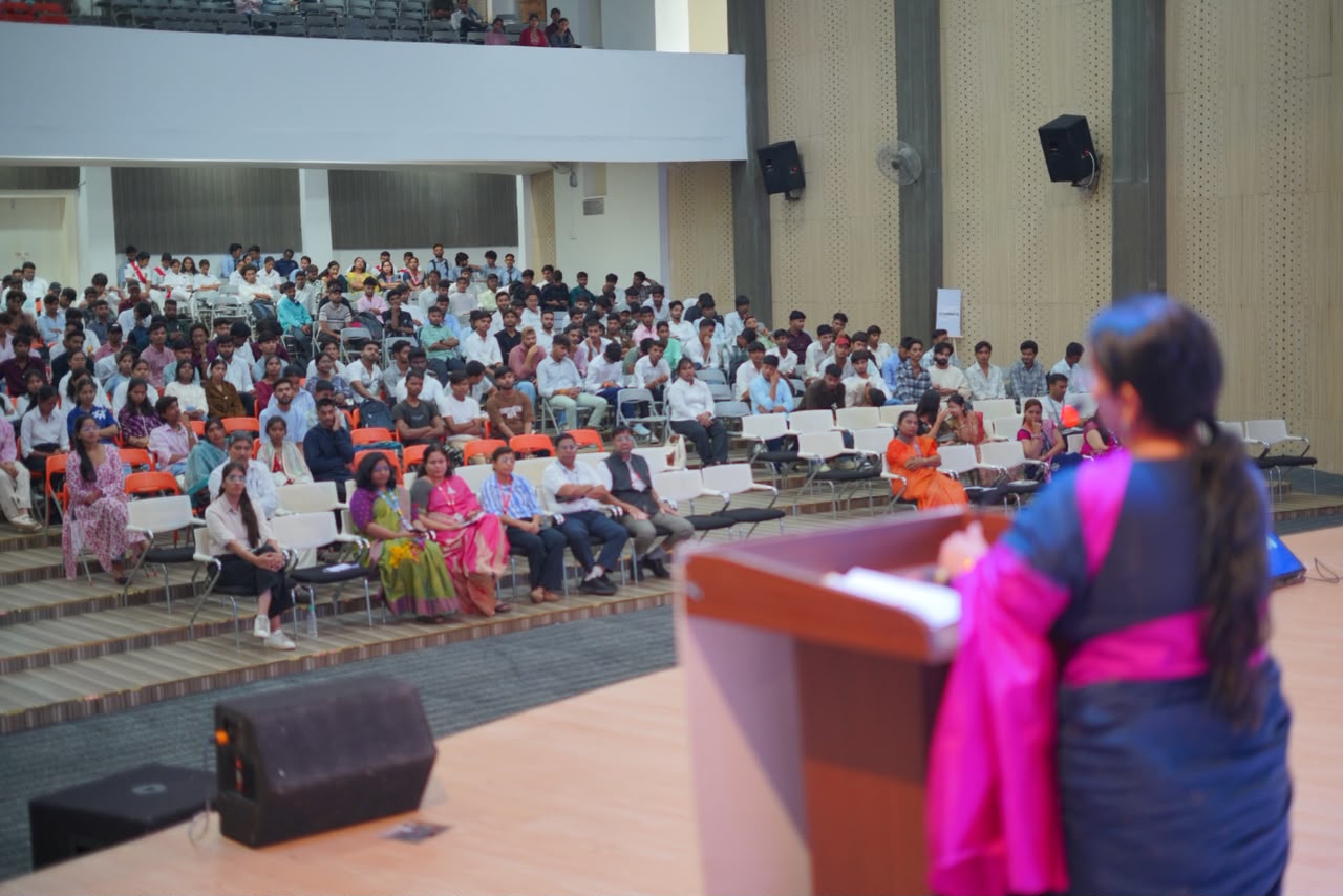 Orientation programme welcomes newly admitted students at Madhyanchal Professional University