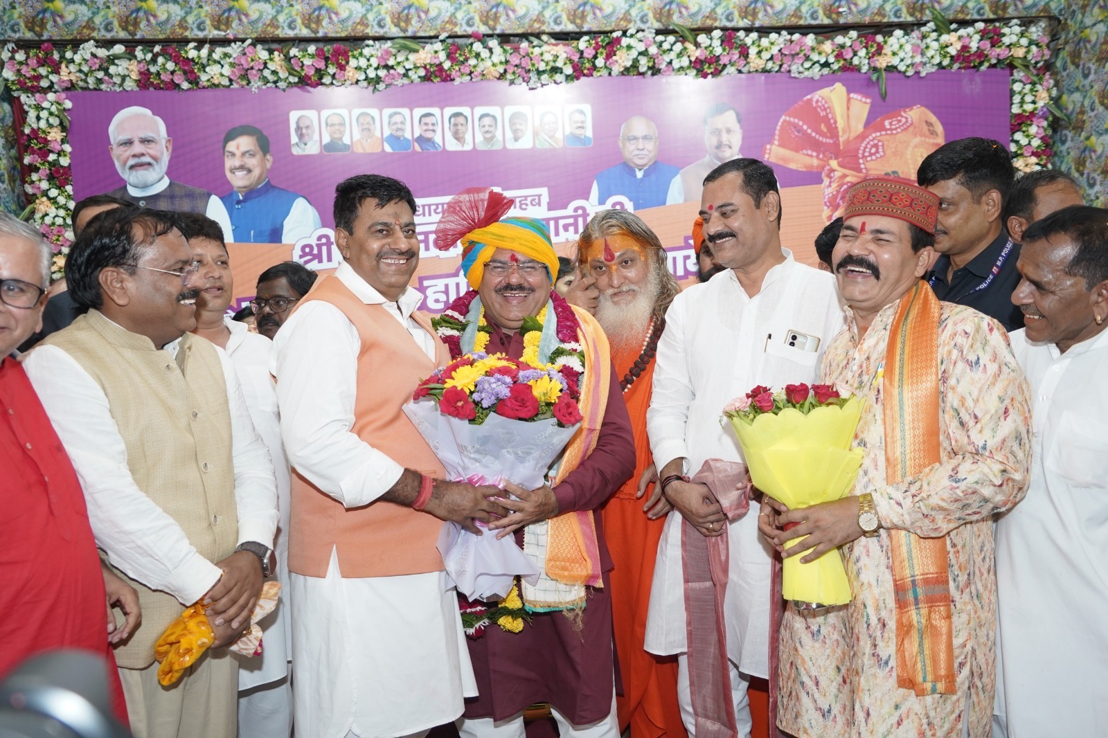 MLA Bhagwandas Sabnani’s Birthday Celebrated At Manas Bhawan In Bhopal