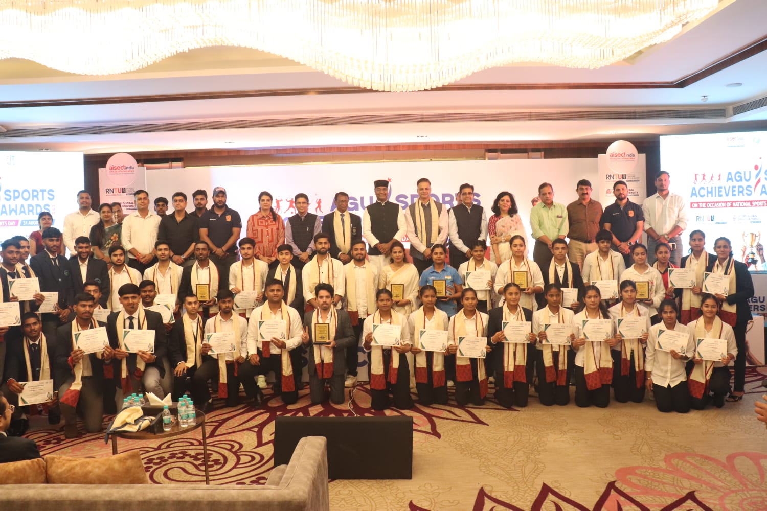 AGU Sports Achievers Award Honours 148 Players and Coaches in Bhopal