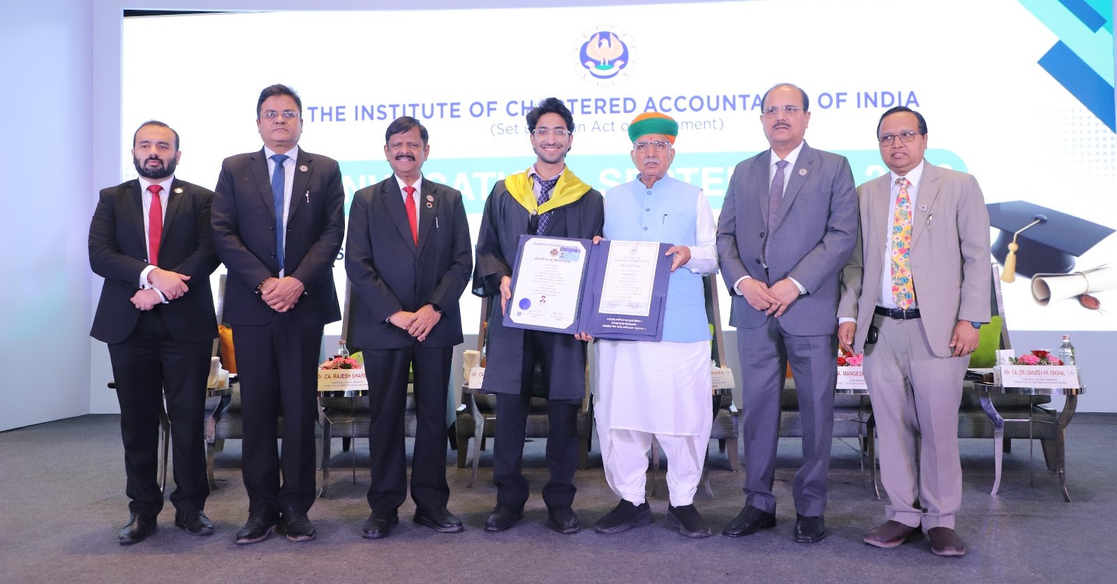ICAI Bhopal Holds Grand Convocation for Newly Qualified Chartered Accountants ICAI Bhopal Holds Grand Convocation for Newly Qualified Chartered Accountants