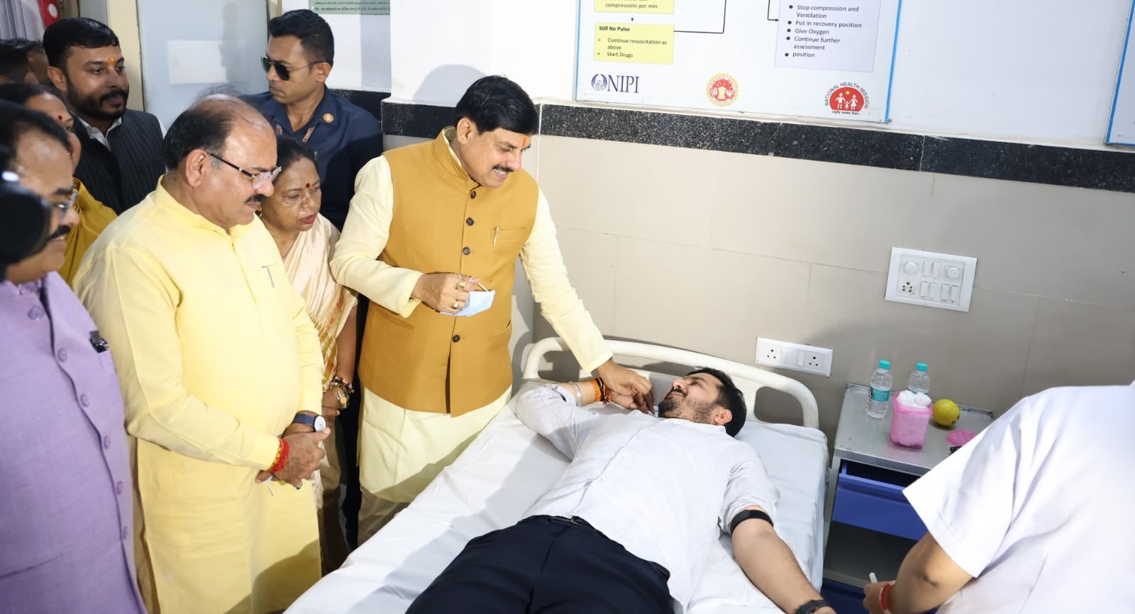 Bhopal blood donation camps collect record 708 units of blood Bhopal blood donation camps collect record 708 units of blood