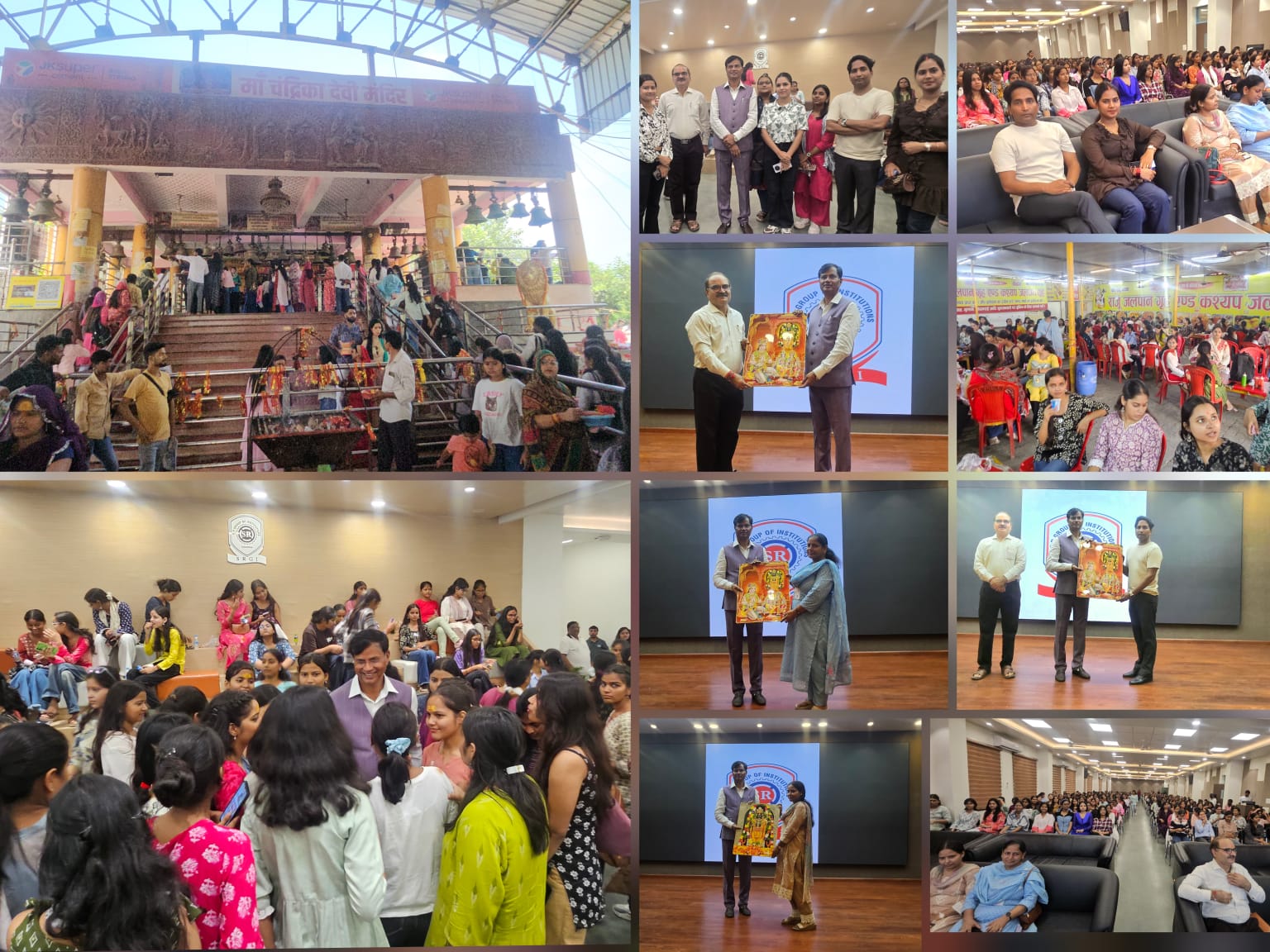 Lucknow University Women Students Visit SR Group on Educational Tour Lucknow University Women Students Visit SR Group on Educational Tour