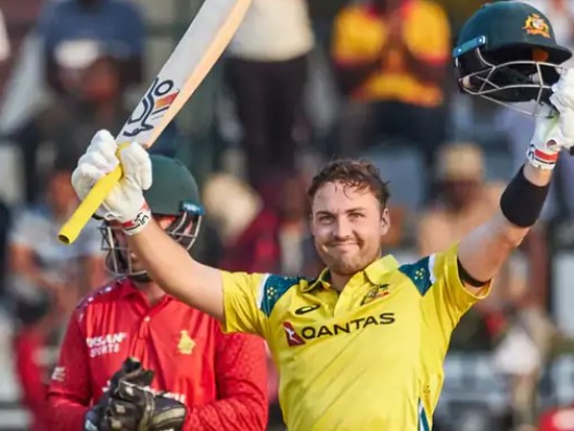 Josh Inglis century helps Australia clinch one-wicket win over Zimbabwe