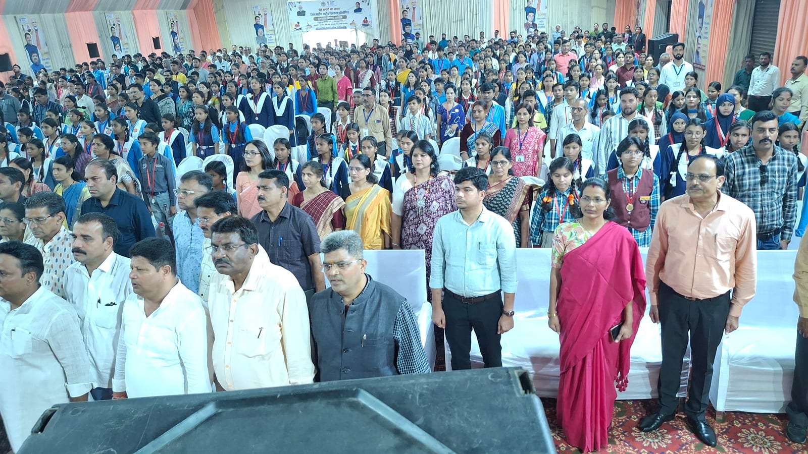 Bhopal District-Level Painting Contest and Exhibition Held at Hindi Bhavan Bhopal District-Level Painting Contest and Exhibition Held at Hindi Bhavan