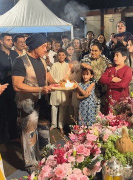 Salman Khan’s Family Dances During Ganpati Visarjan Celebrations in Mumbai