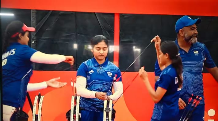 Indian women equal world record, win Asian Games archery gold