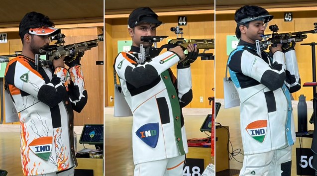 India win third Asian Games medal with shooting team silver
