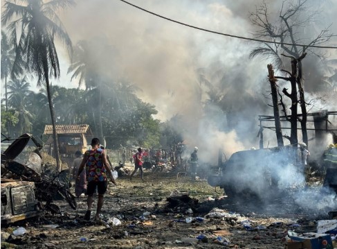 Myanmar airstrike in Rakhine kills 49, leaves 58 others injured