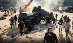 SUV overturns on set of Emraan Hashmi film, hits van