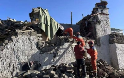 Magnitude 7.0 earthquake hits Tibet, killing 16 and injuring 54