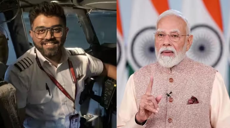 PM Modi Speaks To Flydubai Pilot Smit Machchhar