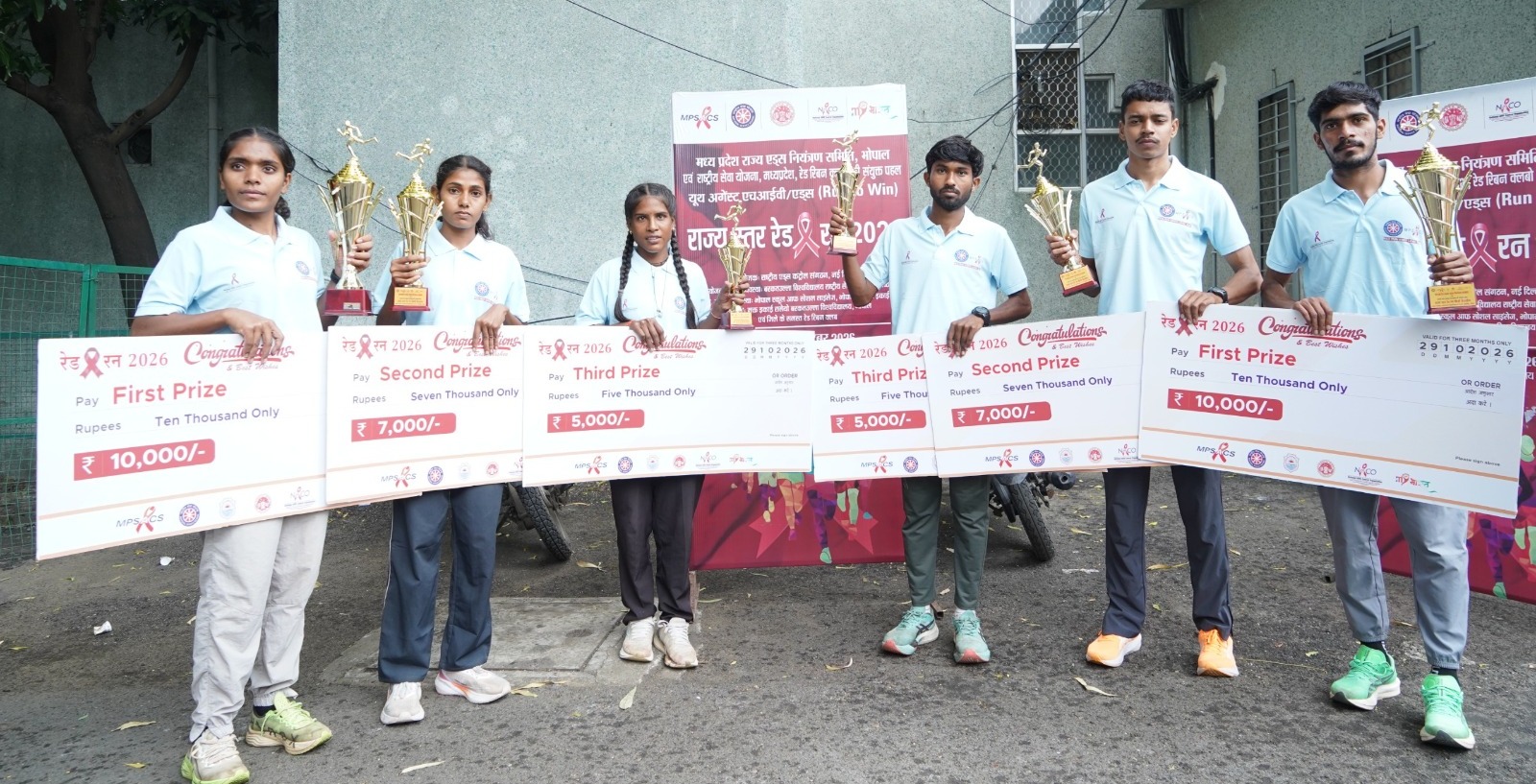 Youth spread HIV awareness message at Red Run Mini Marathon