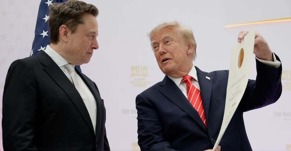 Trump thanks Musk for SpaceX share plan for American children