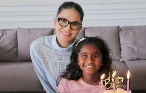 Sunny Leone shares loving birthday message for daughter Nisha Kaur Weber