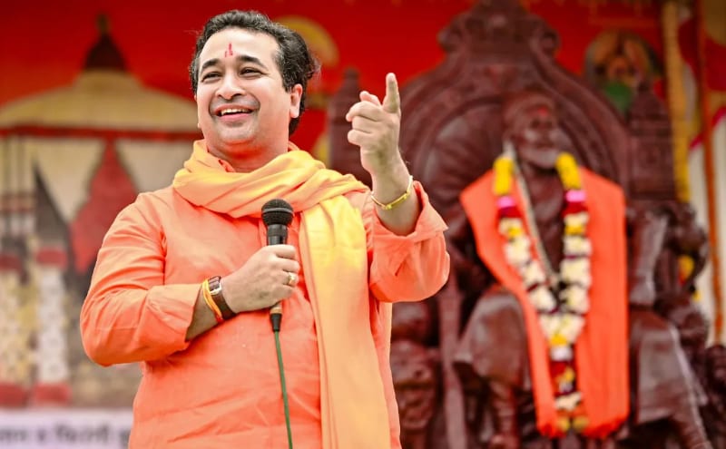 Nitesh Rane Questions CJP Protest Over Umar Khalid Support