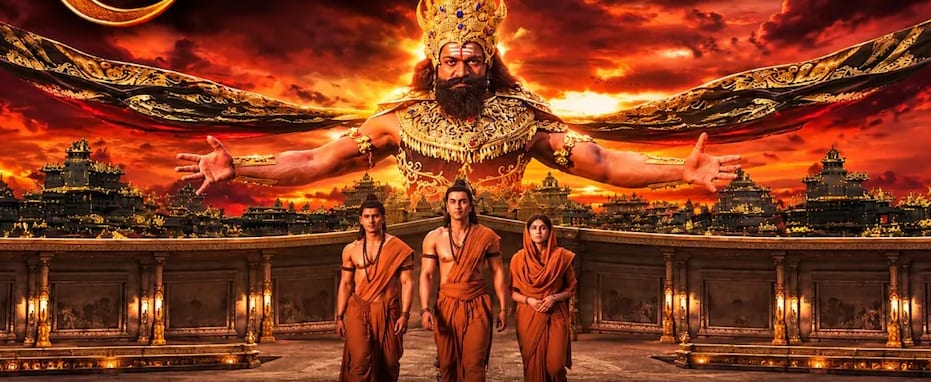 Yash stands out in gold brooch with Ravana’s ten heads