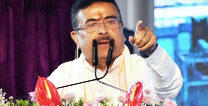 Adhikari tells Mamata to rest at home, sparks political row Adhikari tells Mamata to rest at home, sparks political row