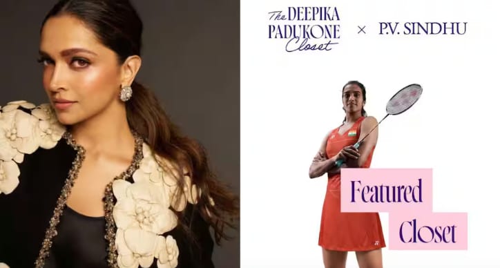 PV Sindhu joins Deepika Padukone’s Charity Closet as first featured guest