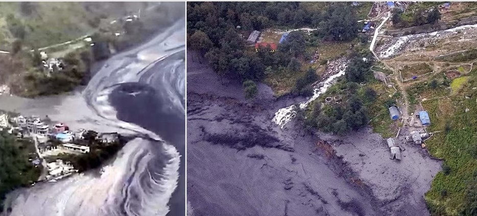 Budhi Gandaki flood destroys 45 homes, five people reported missing