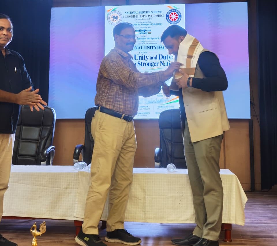 Special lecture on National Unity Day held at Delhi University