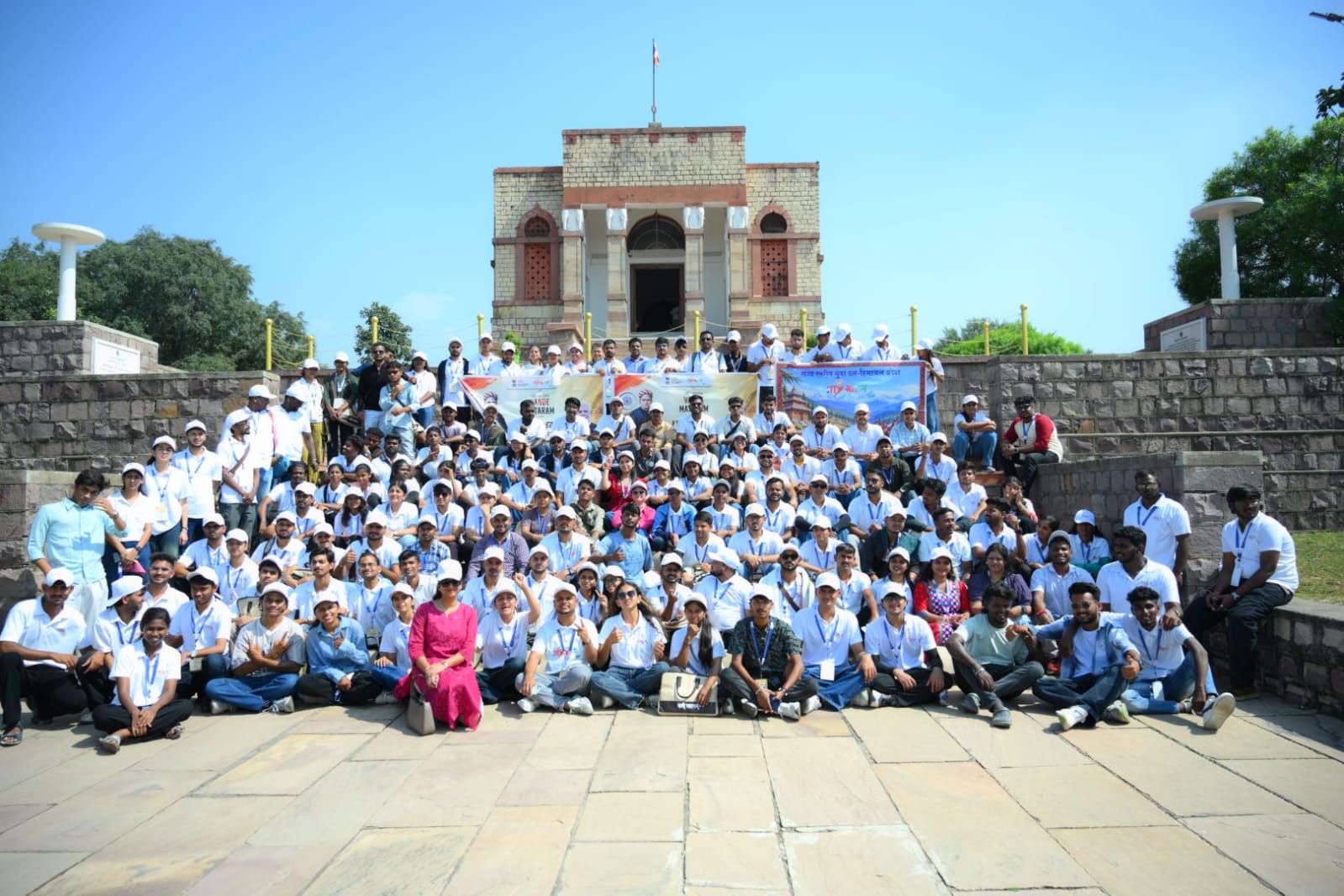 Vande Mataram Youth Camp Participants Explore Sanchi and Tribal Museums Vande Mataram Youth Camp Participants Explore Sanchi and Tribal Museums