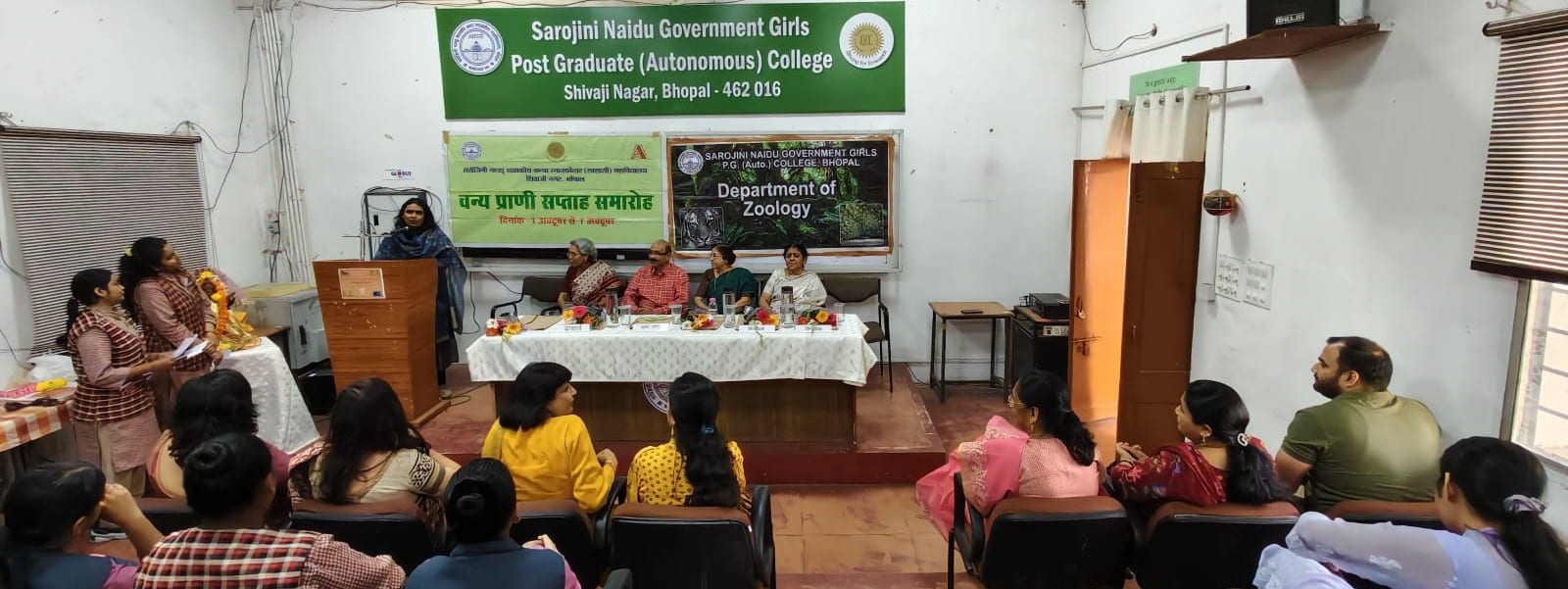 Wildlife Week Closing Ceremony Held by Zoology Department in Bhopal