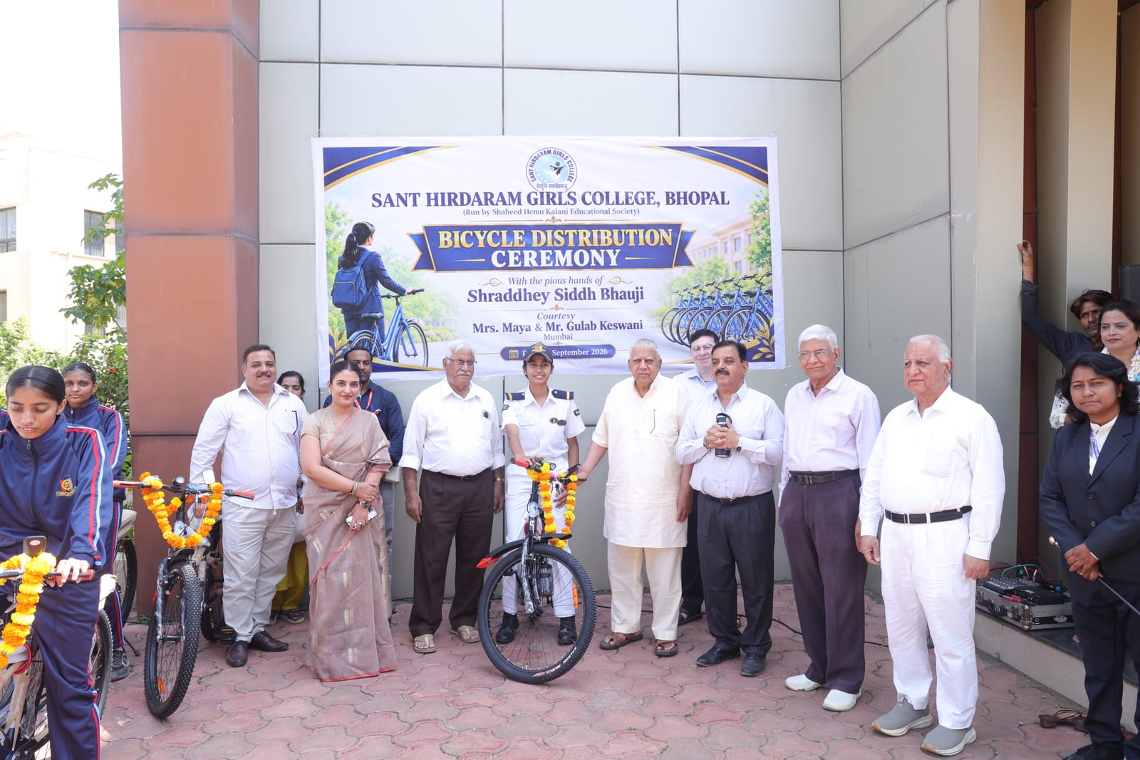 Cycling drive promotes health, fitness, environment protection, self-reliance among students